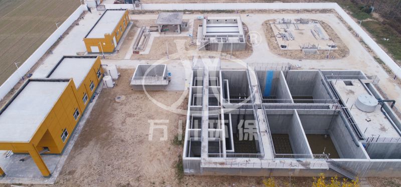 河南濮(pu)陽範(fan)縣(xian)高碼(ma)頭(tou)汚水處理(li)廠